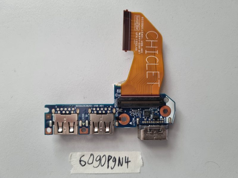 HP EliteBook 840 850 G1 G2 USB VGA Board w/Cable 6050A2638201 Laptop Part - Image 2