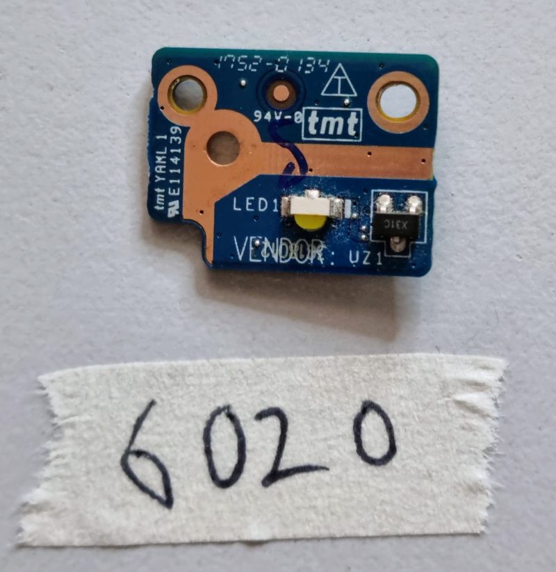 Dell Latitude 5490 Status Indicator LED Circuit Board Genuine Laptop Part