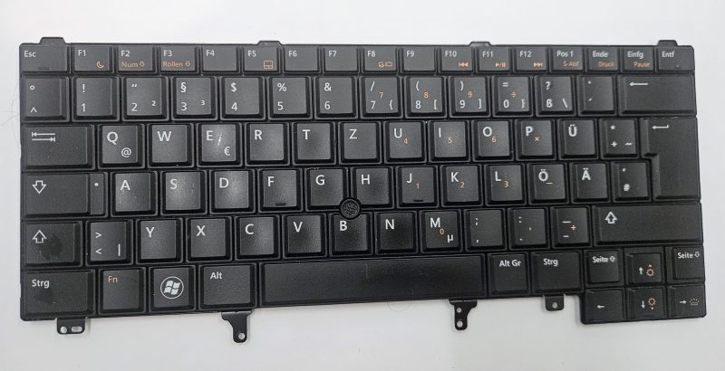 Dell Latitude E6420 Keyboard German Deutsch NSK-DV0BC 0416G Laptop Parts