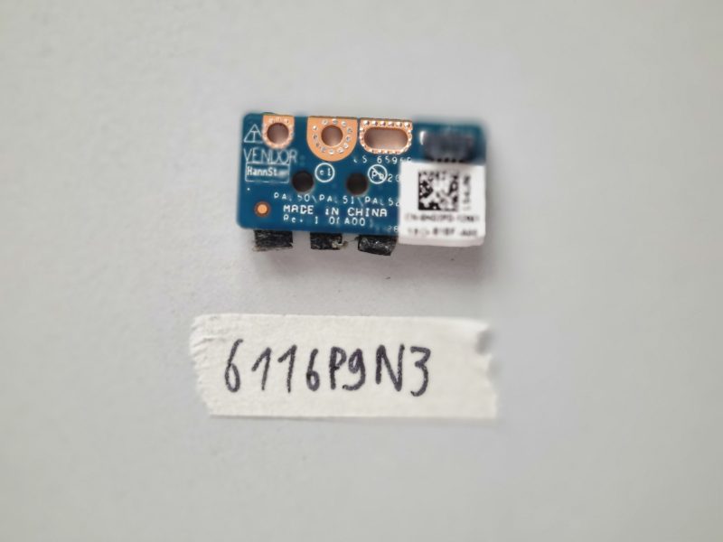 Dell Latitude E6520 E6420 LED Light Indicator Board ND2PD 0ND2PD LS-6596P THA01