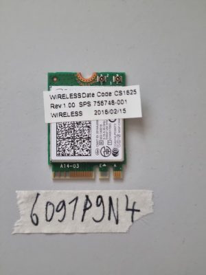 HP 756748-001 Intel Wireless-N 7265NGW M.2 NGFF WiFi Bluetooth Laptop Part