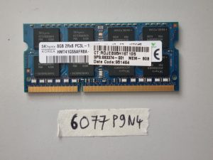 HP 8GB DDR3-1600 SODIMM PC3L-12800S SK hynix 2Rx8 Laptop RAM 693374-001