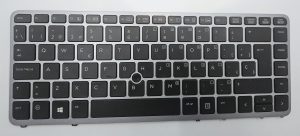 HP EliteBook & ZBook Laptop Keyboard Replacement – 840 G1/G2, 850 G1/G2, 855 G2