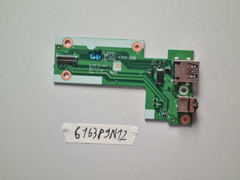 Lenovo ThinkPad L580 L590 USB Audio Board EL580 NS-B462 Laptop Parts