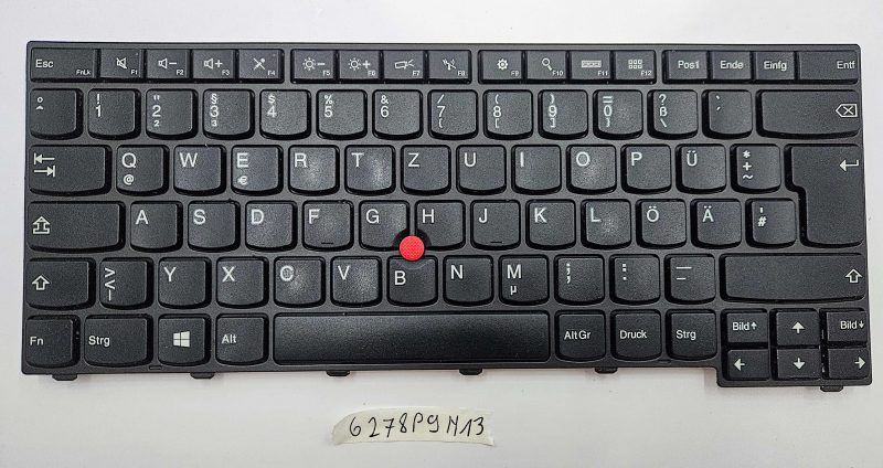 Lenovo ThinkPad T440p T450 T460 German Keyboard 04Y0836