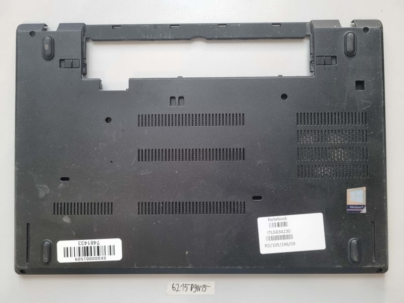 Lenovo ThinkPad T480 Bottom Base Cover AP169000600 01YR485 Laptop Parts