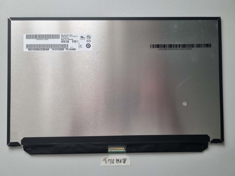 Lenovo ThinkPad X280 Laptop Parts 12.5" FHD IPS Matte LED Screen 30 Pin 00HN883