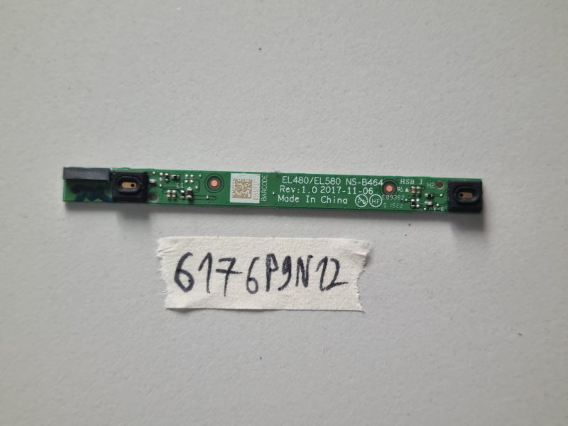 MIC Microphone Board for Lenovo ThinkPad L480 L580 L490 L590 Series 5C50Z85817