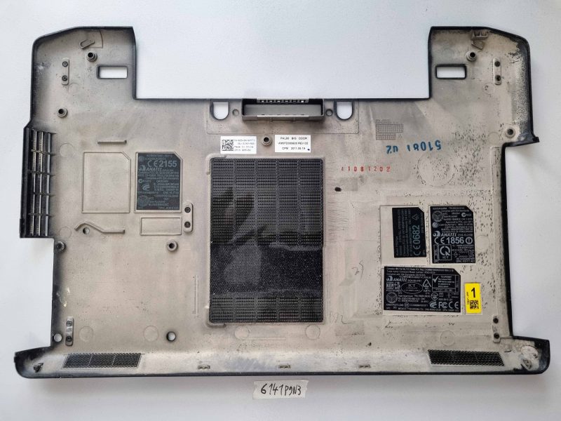 Original Dell Latitude E6420 Bottom Metal Cover Door 025V3N AM0FD000600 Laptop Parts - Image 2