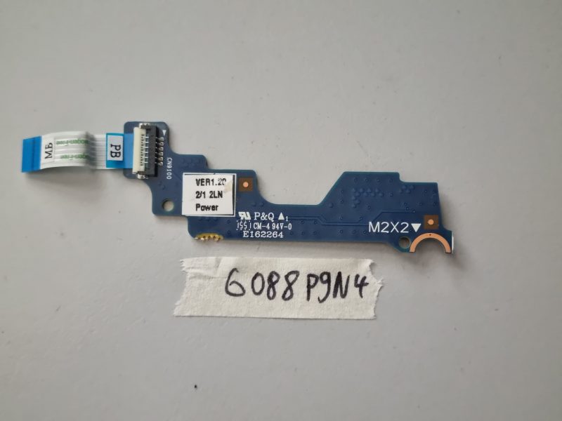 Original HP EliteBook 745 G2 Power Button Board with cable – Laptop Replacement Part 6C50A2560301