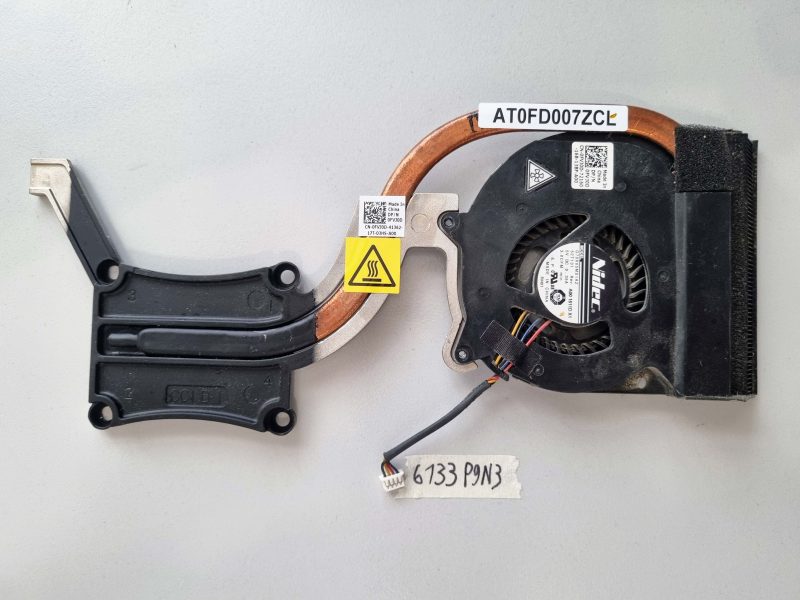 Replacement Dell Latitude E6420 CPU Cooling Fan with Heatsink CN-0FVJ0D Laptop Parts
