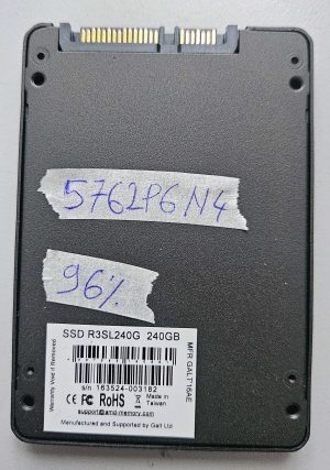 AMD Radeon R3 Series 240GB SSD 2.5" SATA III 6Gb/s NAND R3SL240G – 96% Health