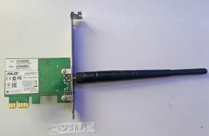 ASUS PCE-N10 Wireless LAN PCI-E x1 Adapter WiFi Card with Antenna – Laptop Parts