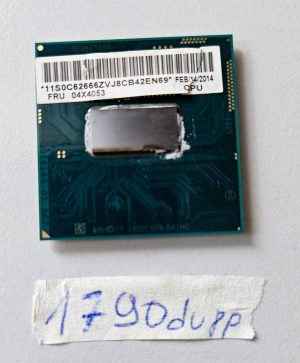 Intel Core i3-4000M SR1HC 2.40GHz CPU Processor 04X4053 Laptop Parts Worldwide