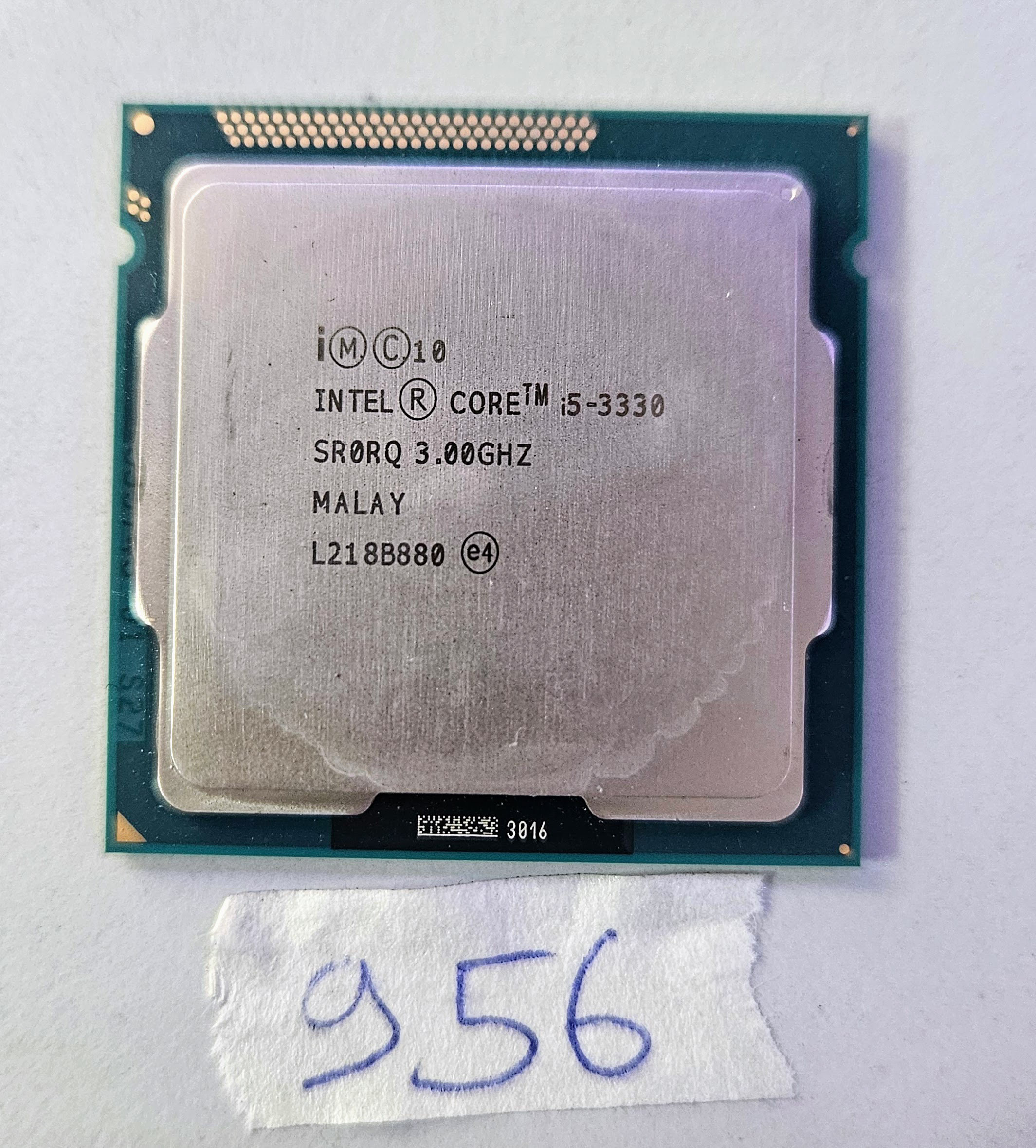 Intel Core i5-3330 SR0RQ 3.0GHz LGA1155 Quad-Core CPU Processor – Tested Working