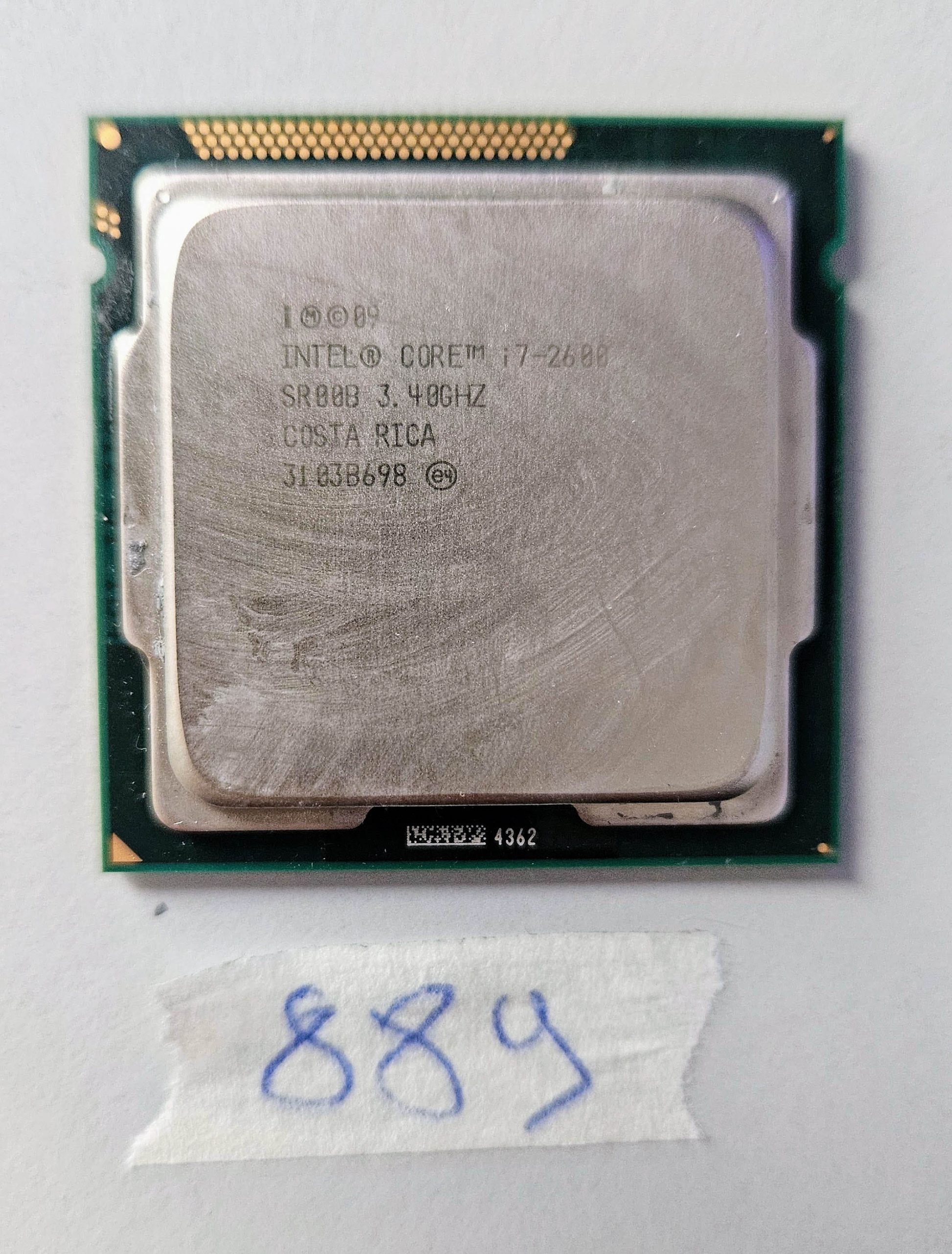 Intel Core i7-2600 3.4GHz SR00B LGA1155 Socket 1155 CPU Processor | Laptop Parts