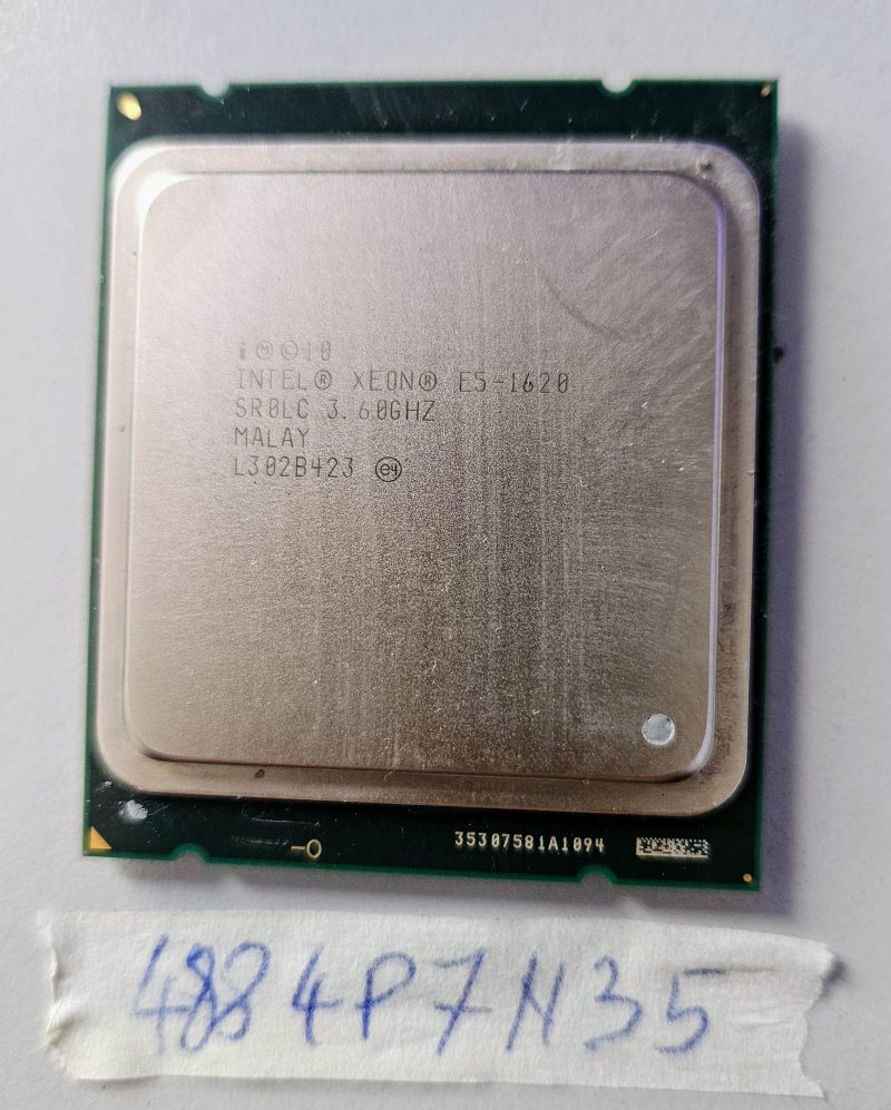 Intel Xeon E5-1620 SR0LC 3.6GHz Quad-Core CPU Processor – Server Laptop Parts
