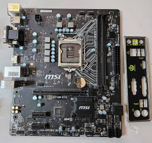 MSI H110M ECO 7994-003R Intel H110 Motherboard Micro ATX LGA1151 w IO Shield