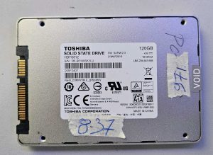 Toshiba 120GB SSD 2.5" HDTS812 Laptop Parts High-Performance Storage