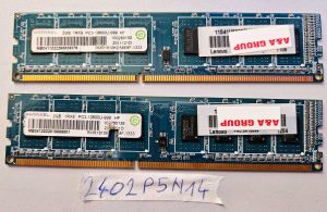 RAMAXEL 4GB (2x2GB) PC3 UDIMM Desktop RAM Memory Upgrade Module Laptop Parts