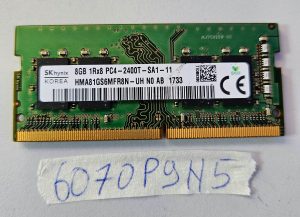 8GB DDR4 Laptop RAM 1Rx8 PC4-2400T HMA81GS6AFR8N Upgrade Memory Laptop Parts