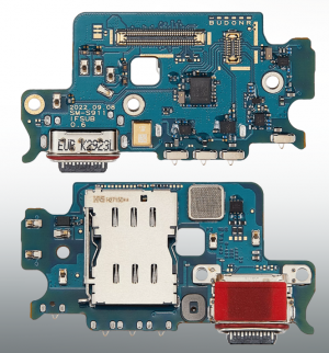 Charging Port Board with USB-C Connector and SIM Card Reader for Samsung Galaxy S23 5G (S911B) – Premium