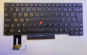 Lenovo ThinkPad L480 L490 Nordic Keyboard 01YP256 Replacement Laptop Part