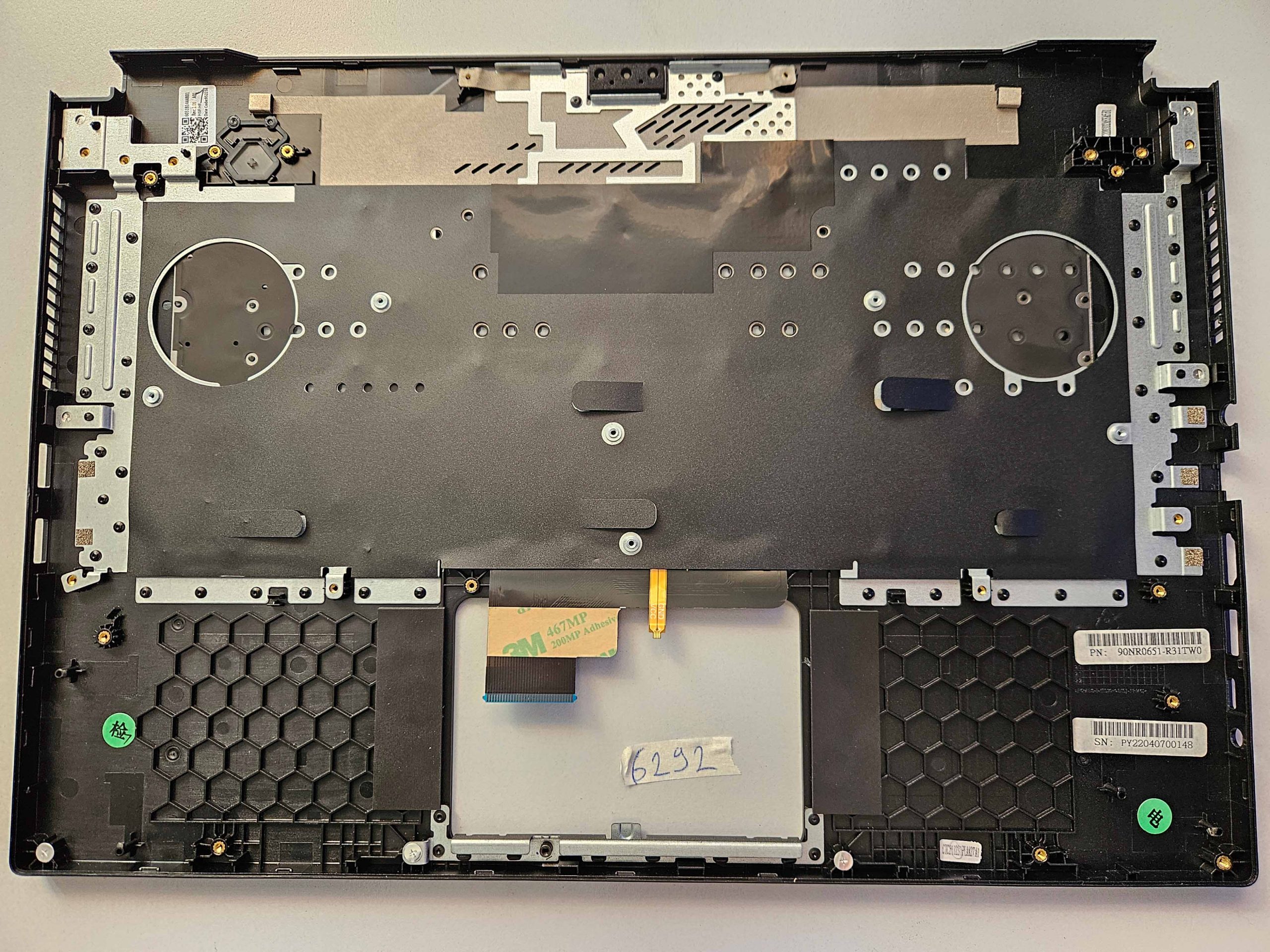 Palmrest with US Backlit Keyboard for ASUS TUF Dash F15 FX516 FX516PM FX516PR FA516 15.6″ - Image 2