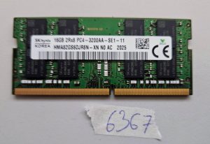 16GB DDR4 3200MHz PC4-25600 SO-DIMM SK Hynix Laptop Memory Non-ECC RAM