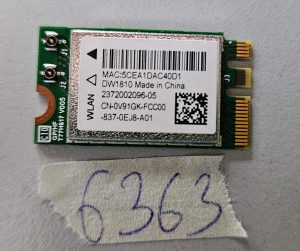DW1810 802.11ac 433Mbps M.2 WiFi WLAN Card BT 4.1 V91GK for Dell ASUS Acer Laptop Parts