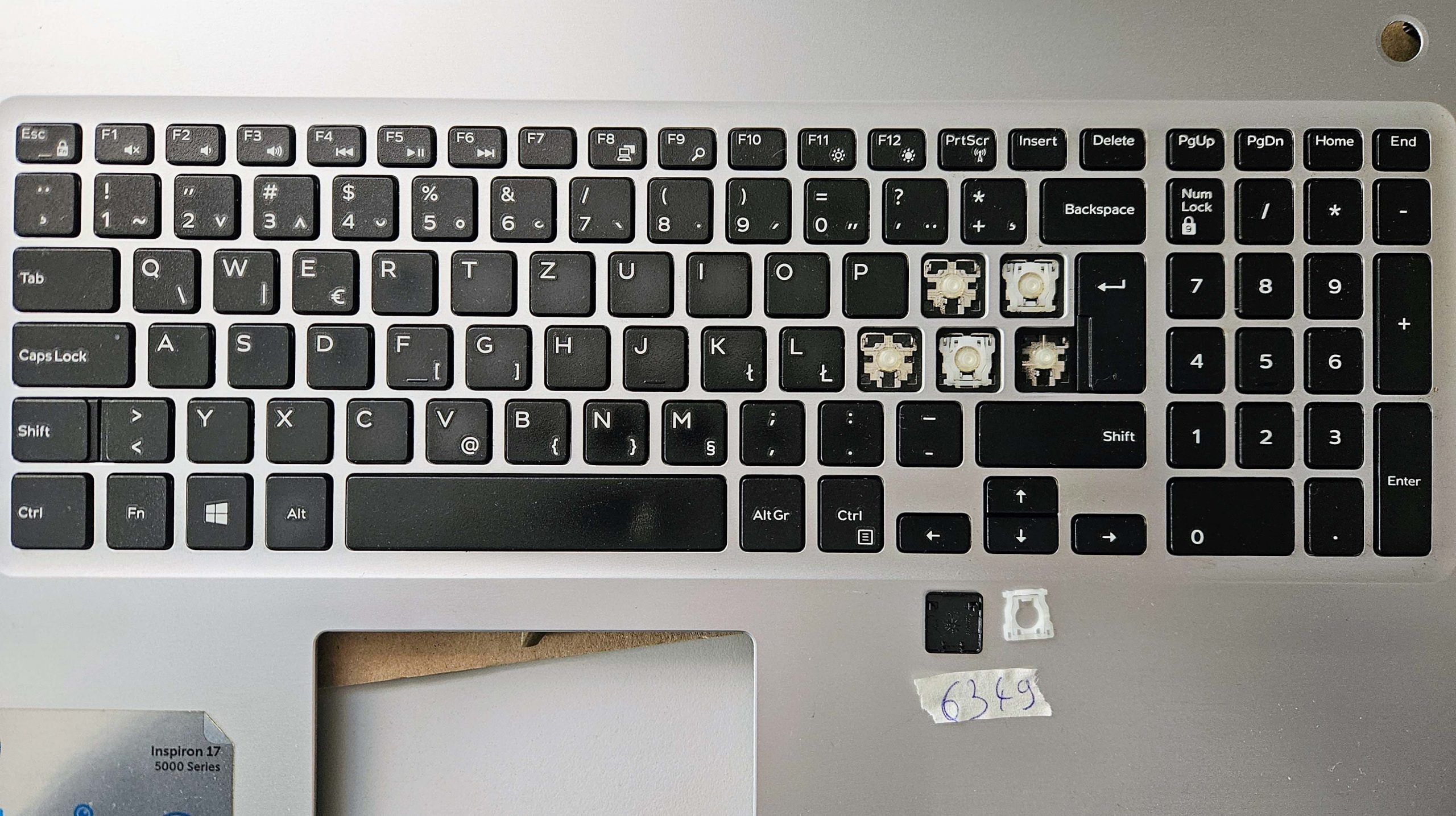 Dell Inspiron 17 5000 Single Keyboard Keys Replacement Original Laptop Parts