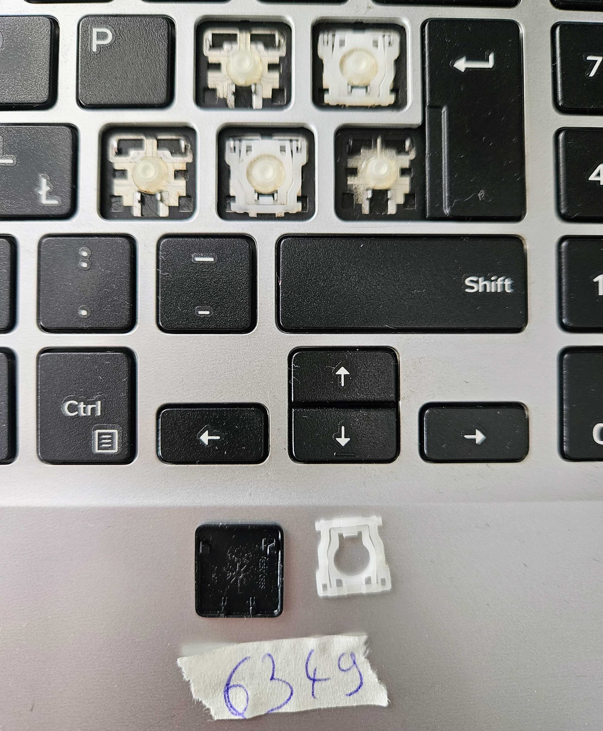 Dell Inspiron 17 5000 Single Keyboard Keys Replacement Original Laptop Parts - Image 2