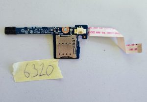 Dell Latitude E7240 SD Card Reader Board LS-9431P CN-0YY58C w/ Cable Laptop Parts