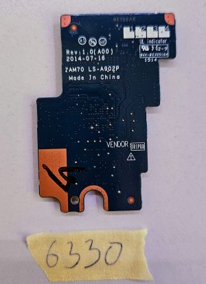 Dell Latitude E7450 IO Board LS-A902P V3CKJ Laptop Parts Input Output Card