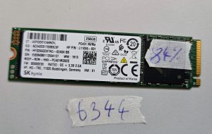 HP L11055-001 256GB M.2 PCIe NVMe 2280 SSD MLC 3D 84% Health Laptop Parts