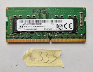 Micron 8GB DDR4-2666MHz SO-DIMM Laptop RAM Non-ECC 260-Pin PC4-21300