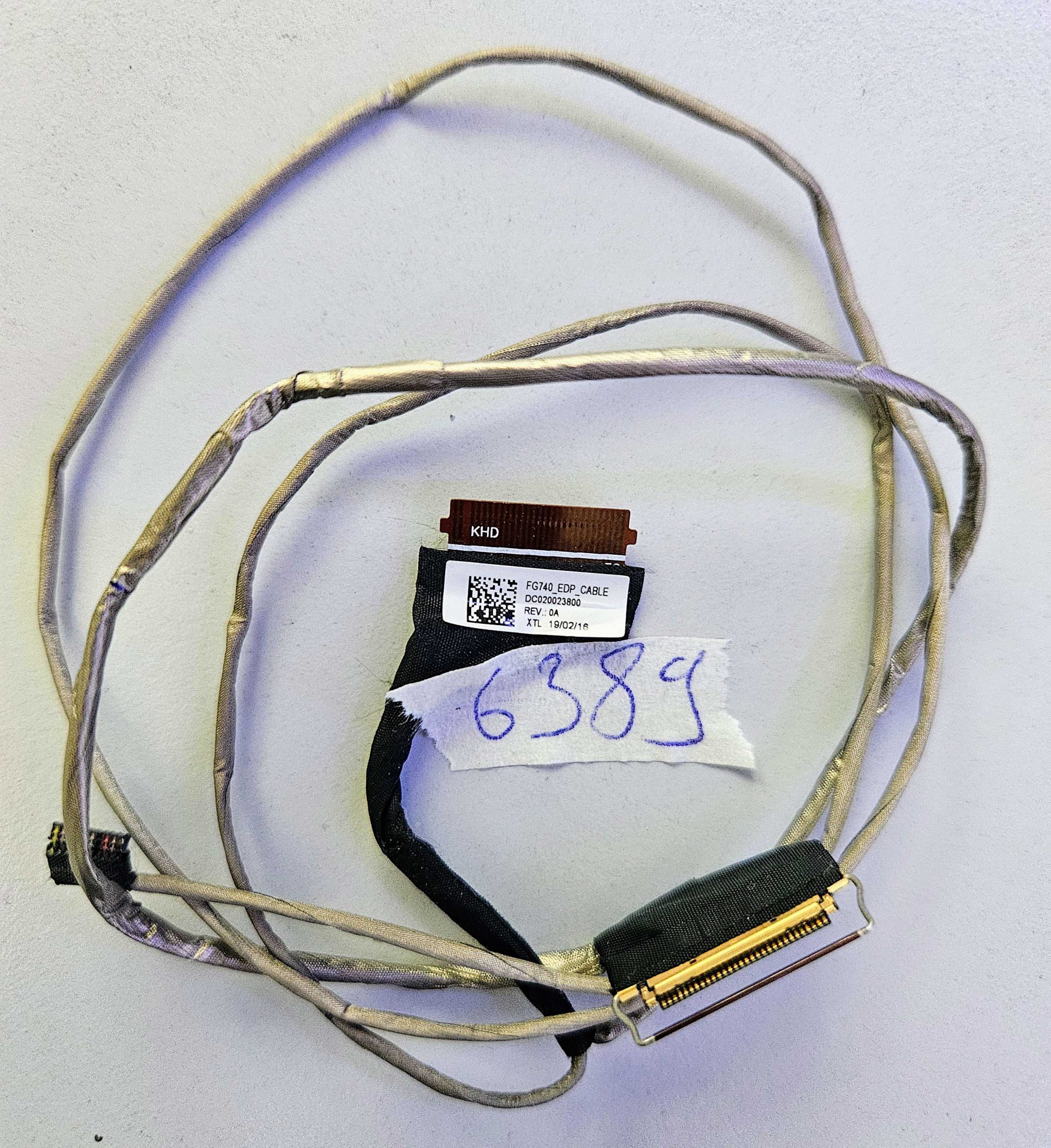 Original Lenovo Ideapad L340-17 L340-17IRH LCD eDP Cable 30-Pin FG740 DC020023800