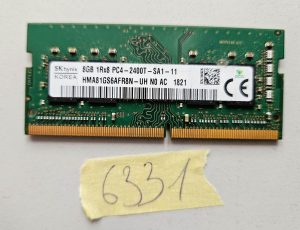 SK Hynix 8GB DDR4 2400MHz SODIMM PC4-19200T-S Single Rank Laptop RAM Memory