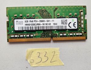 SK hynix 8GB DDR4 2666MHz SO-DIMM Laptop RAM Module – HMA81GS6CJR8N-VK