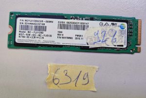 Samsung MZFLV128 128GB NVMe PCIe M.2 SSD 92% Health Laptop Parts
